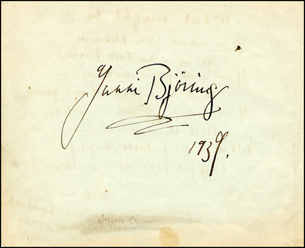 Lot 661 Jussi Bjoerling