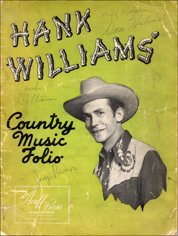 Lot 912 Hank Williams