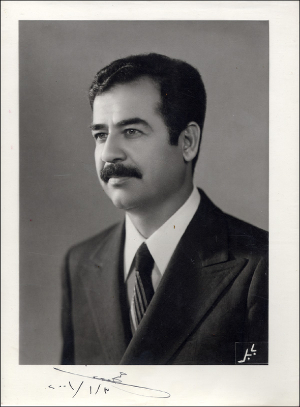 Lot 203 Saddam Hussein