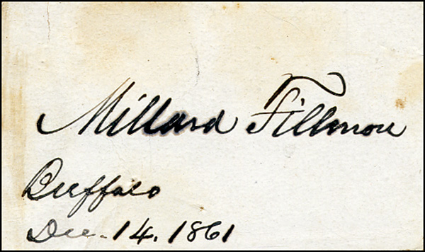 Lot 23 Millard Fillmore