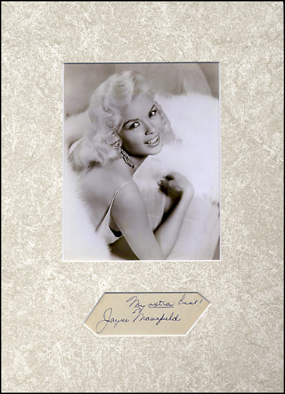 Lot 1657 Jayne Mansfield