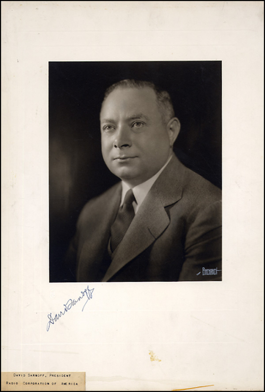 Lot 1865 David Sarnoff