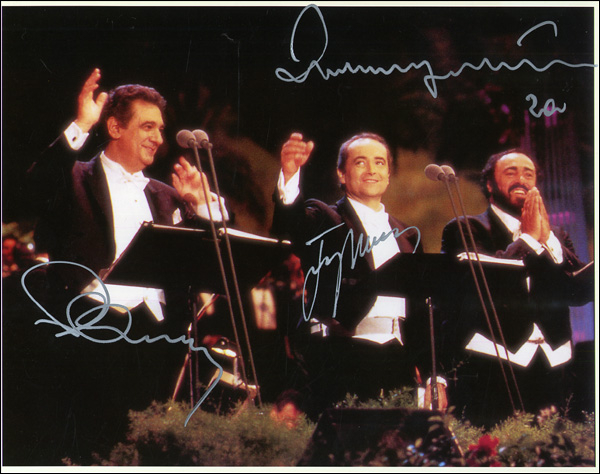 Lot 888 Three Tenors