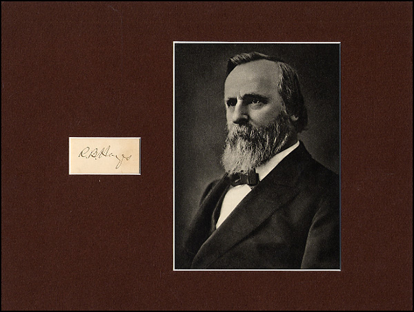 Lot 41 Rutherford B. Hayes