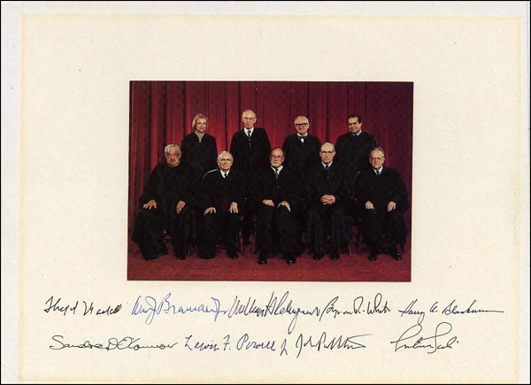 Lot 275 Supreme Court Justices