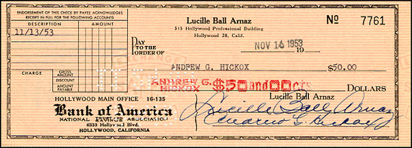 Lot 1005 Lucille Ball
