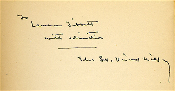 Lot 530 Edna St. Vincent Millay