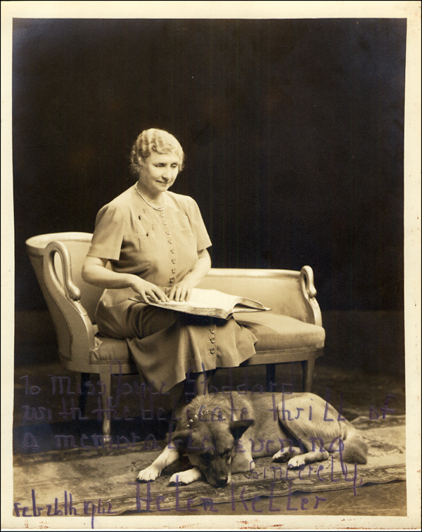 Lot 210 Helen Keller