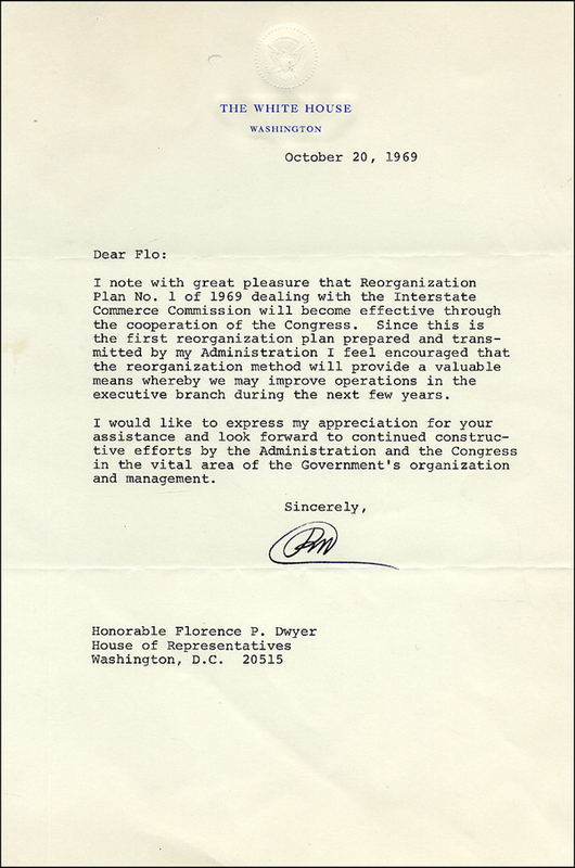 Lot 81 Richard Nixon