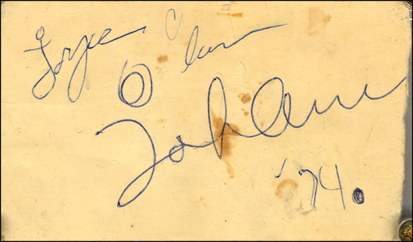 Lot 645 Beatles: Lennon, John