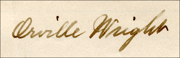 Lot 456 Orville Wright