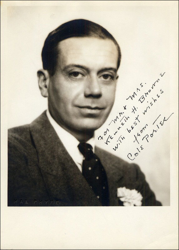 Lot 829 Cole Porter