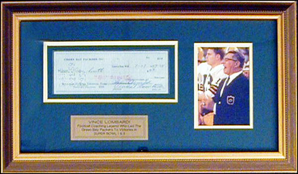 Lot 2248 Vince Lombardi