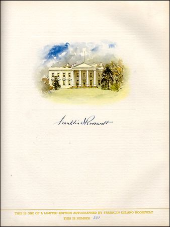 Lot #86 Franklin D. Roosevelt - Image 1