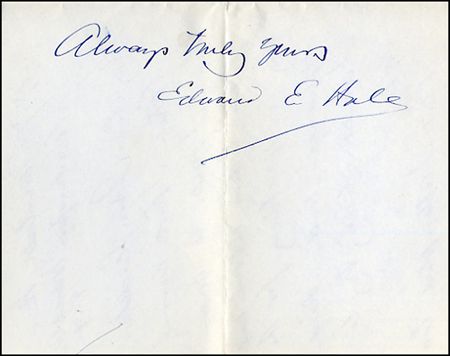 Lot #498 Edward Everett Hale - Image 1