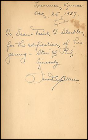 Lot #2150 Forrest ?Phog? Allen - Image 1