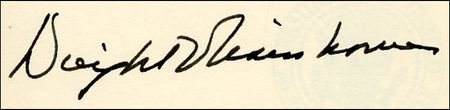 Lot #20 Dwight  D. Eisenhower