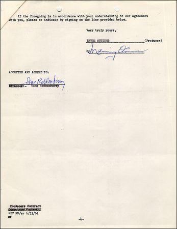 Lot #1944 Star Trek: Roddenberry, Gene - Image 1