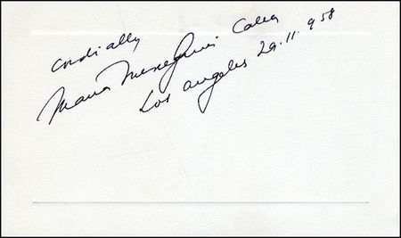Lot #671 Maria Callas - Image 1