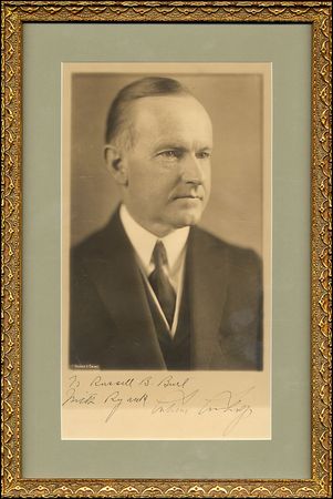 Lot #15 Calvin Coolidge