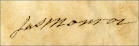 Lot #68 James Madison and James Monroe - Image 1