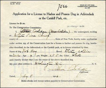 Lot #16 Calvin Coolidge