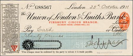 Lot #267 Ernest Shackleton - Image 1