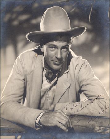 Lot #1193 Gary Cooper - Image 1
