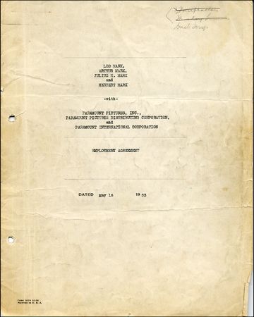 Lot #1667  Marx Brothers - Image 3