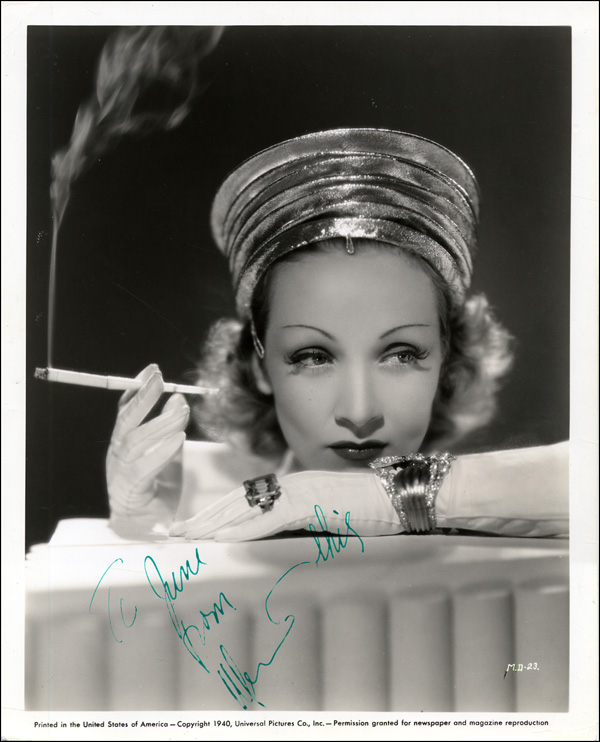 Marlene Dietrich | RR Auction