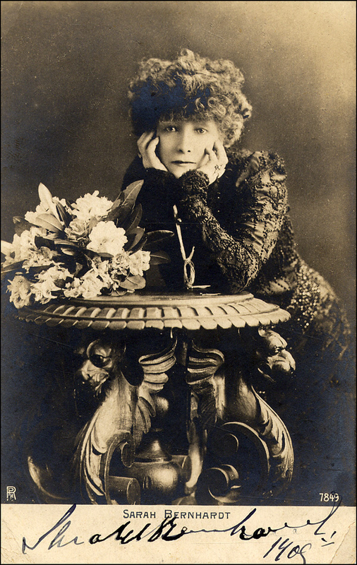 Lot 1076 Sarah Bernhardt