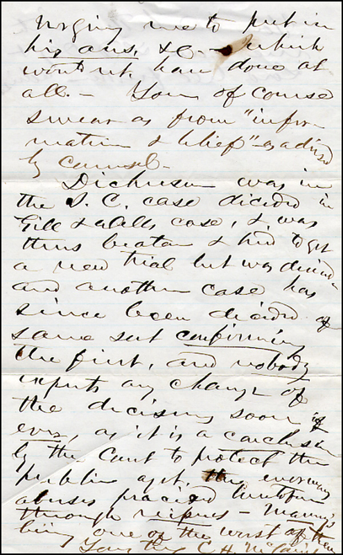 Lot 249 Cyrus McCormick