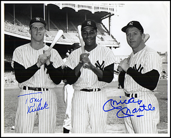 Lot 2475 Mickey Mantle and Tony Kubek