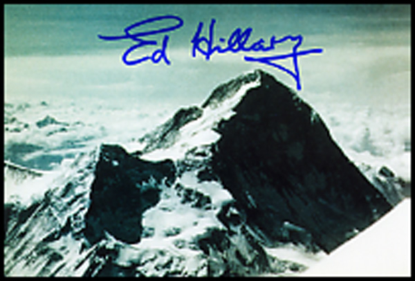 Lot 216 Edmund Hillary