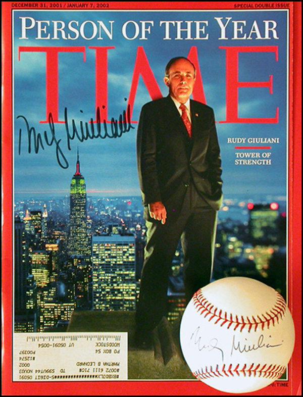 Lot 205 Rudy Giuliani