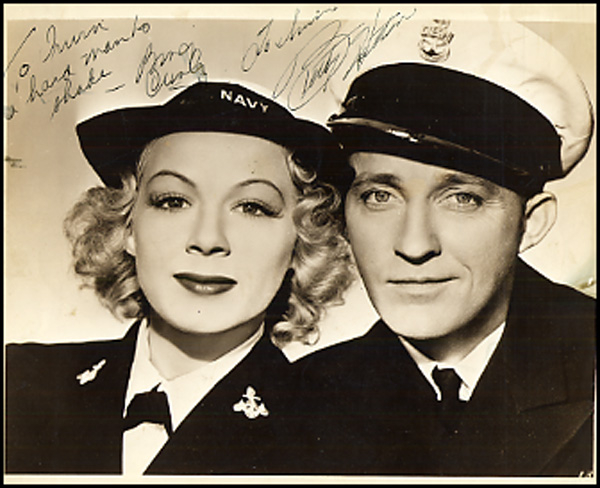 Lot 1215 Bing Crosby and Betty Hutton