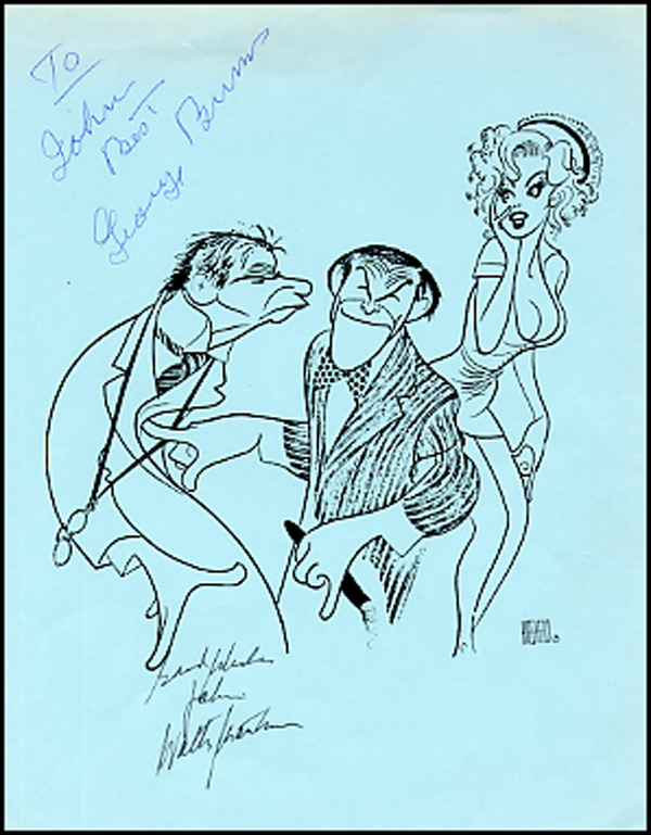 Lot 1120 George Burns and Walter Matthau
