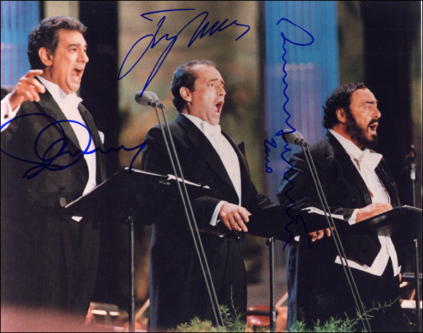 Lot 952  Three Tenors