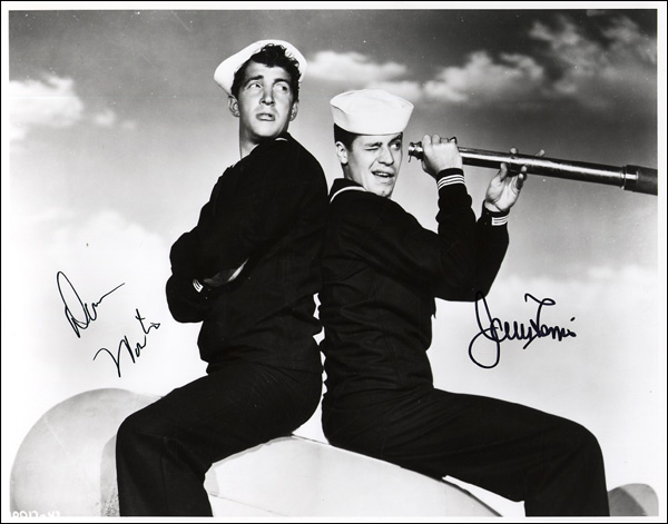 Lot 1730 Dean Martin and Jerry Lewis