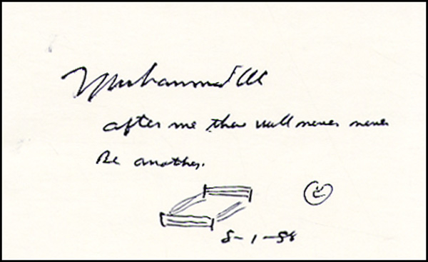 Lot 2293 Muhammad Ali