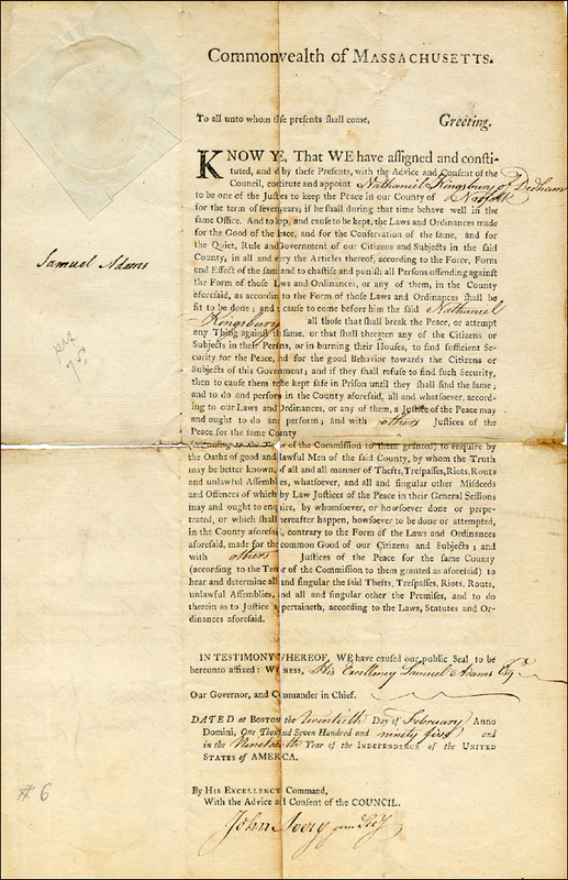 Lot 3 Samuel Adams