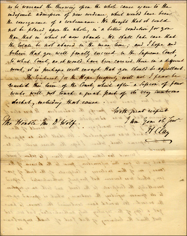 Lot 7 Henry Clay