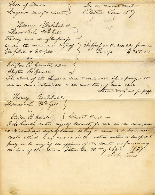 Lot 16 Abraham Lincoln