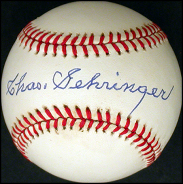 Lot 2410 Charles Gehringer
