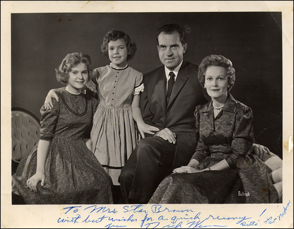 Lot 89 Richard and Pat Nixon