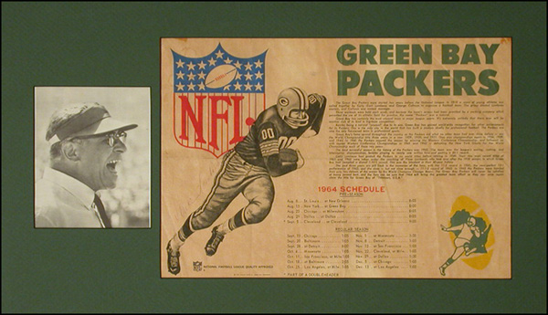 Lot 2468 Vince Lombardi