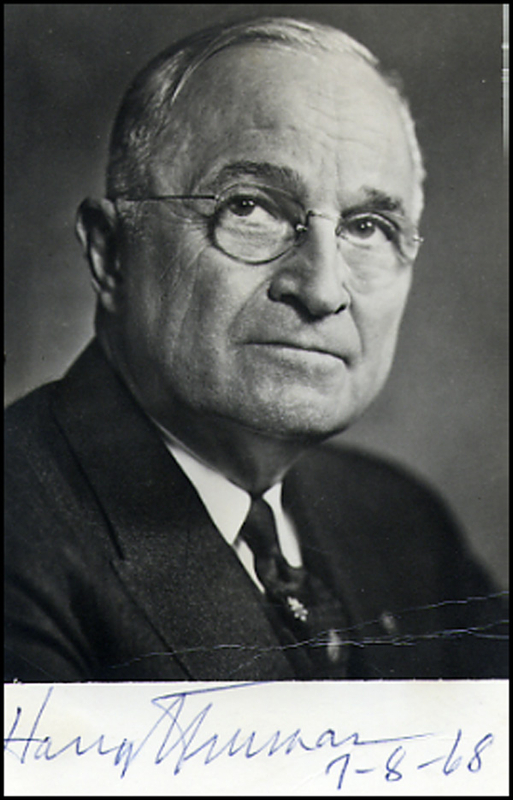 Lot 105 Harry S. Truman