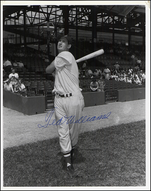 Lot 2598 Ted Williams