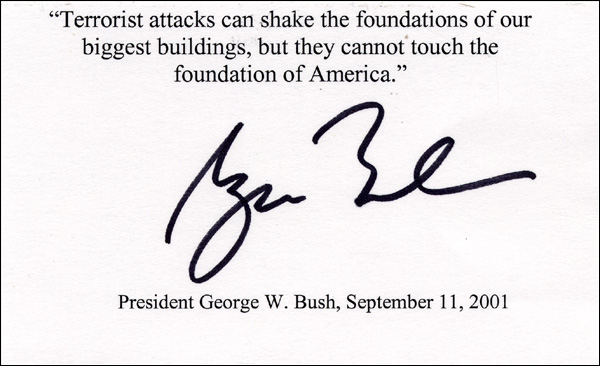 Lot 34 George W. Bush