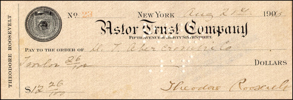 Lot 102 Theodore Roosevelt